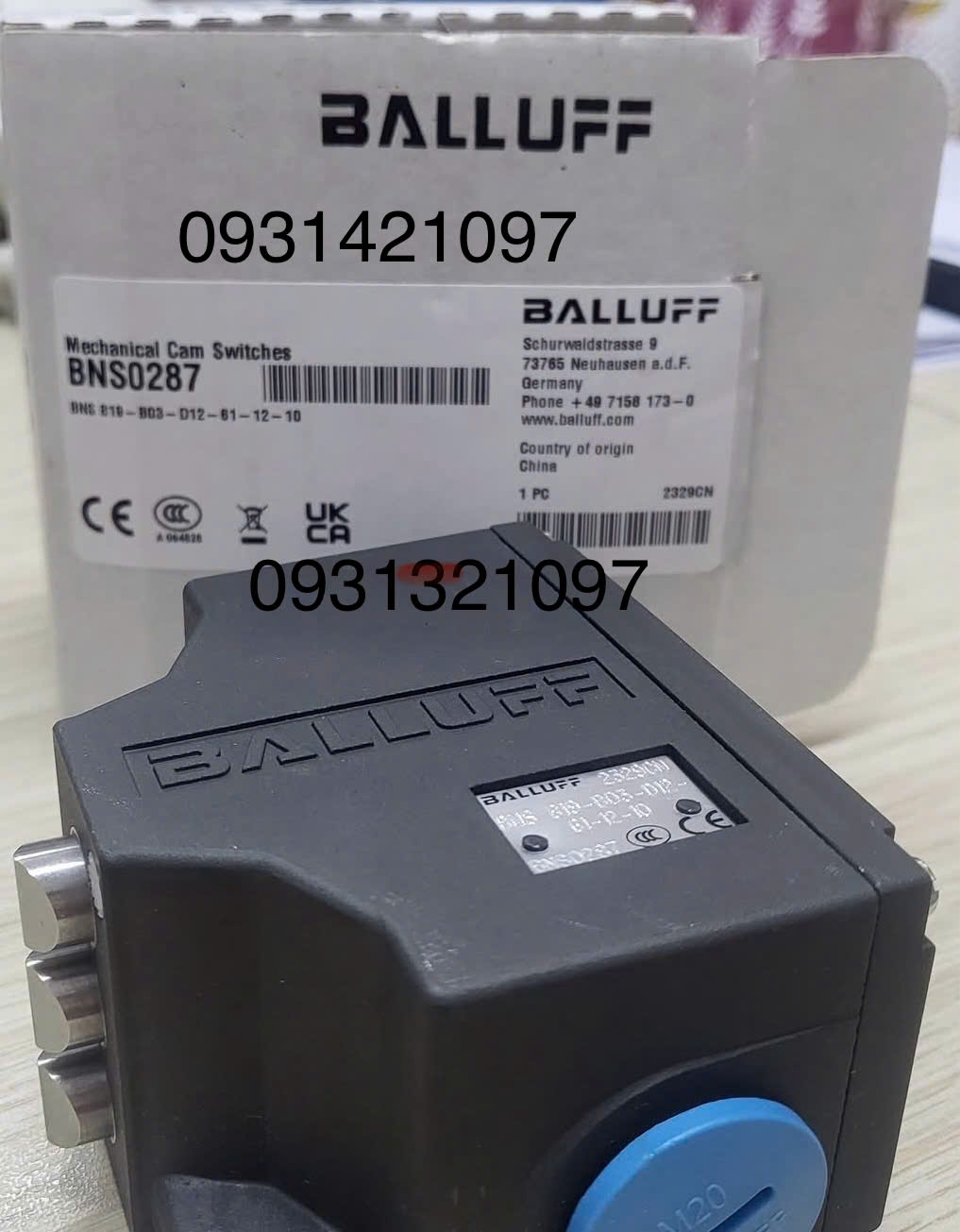 BALLUFF SWITCHES BNS0287 (BNS 819-B03-D12-61-12-10)