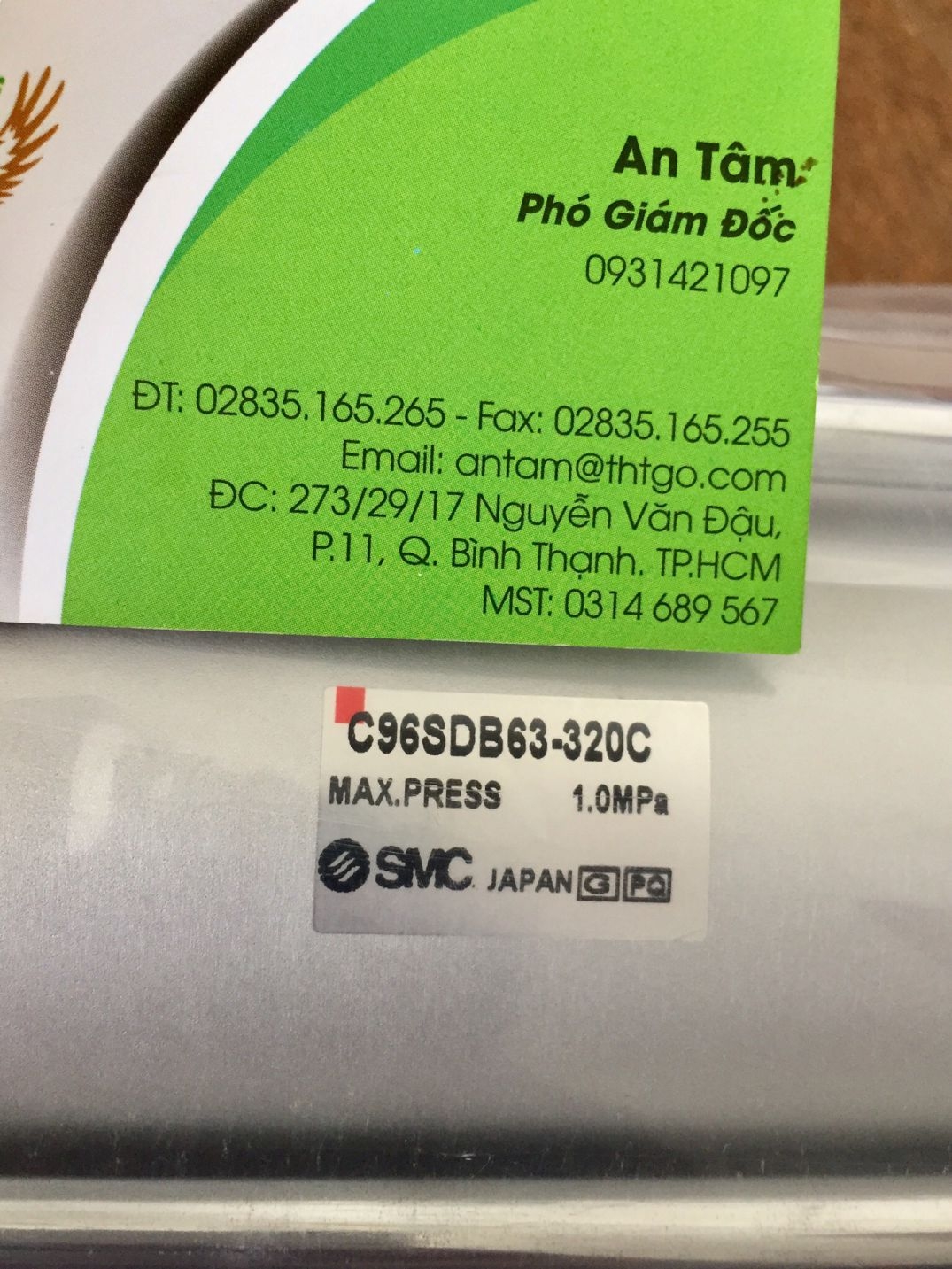 Cylinder SMC C96SDB40-320C