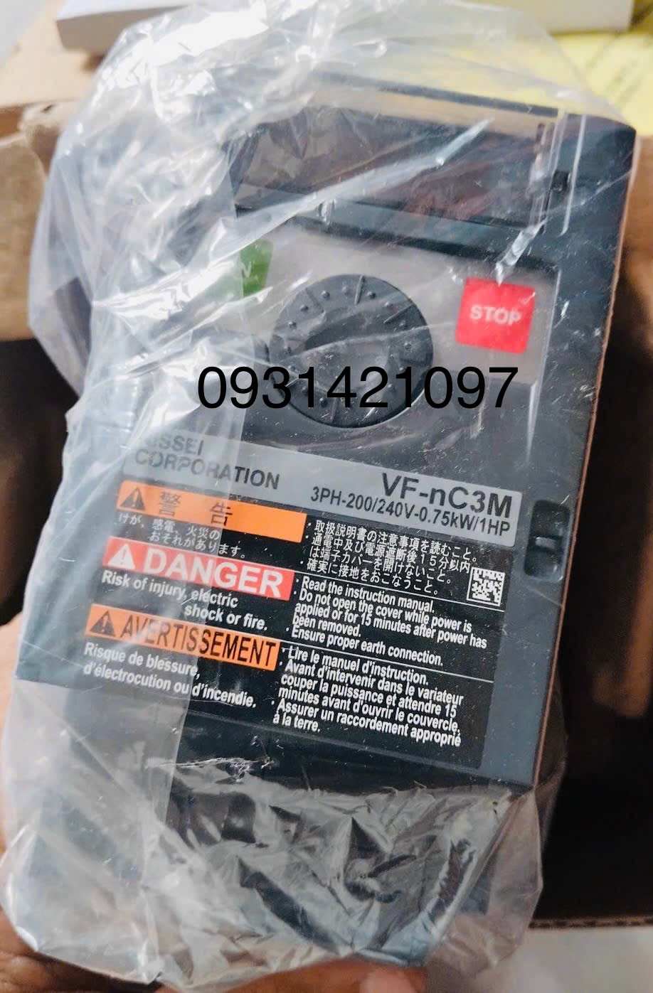 NISSEI TOSHIBA INVERTER VFNC3M-2007PY-A30