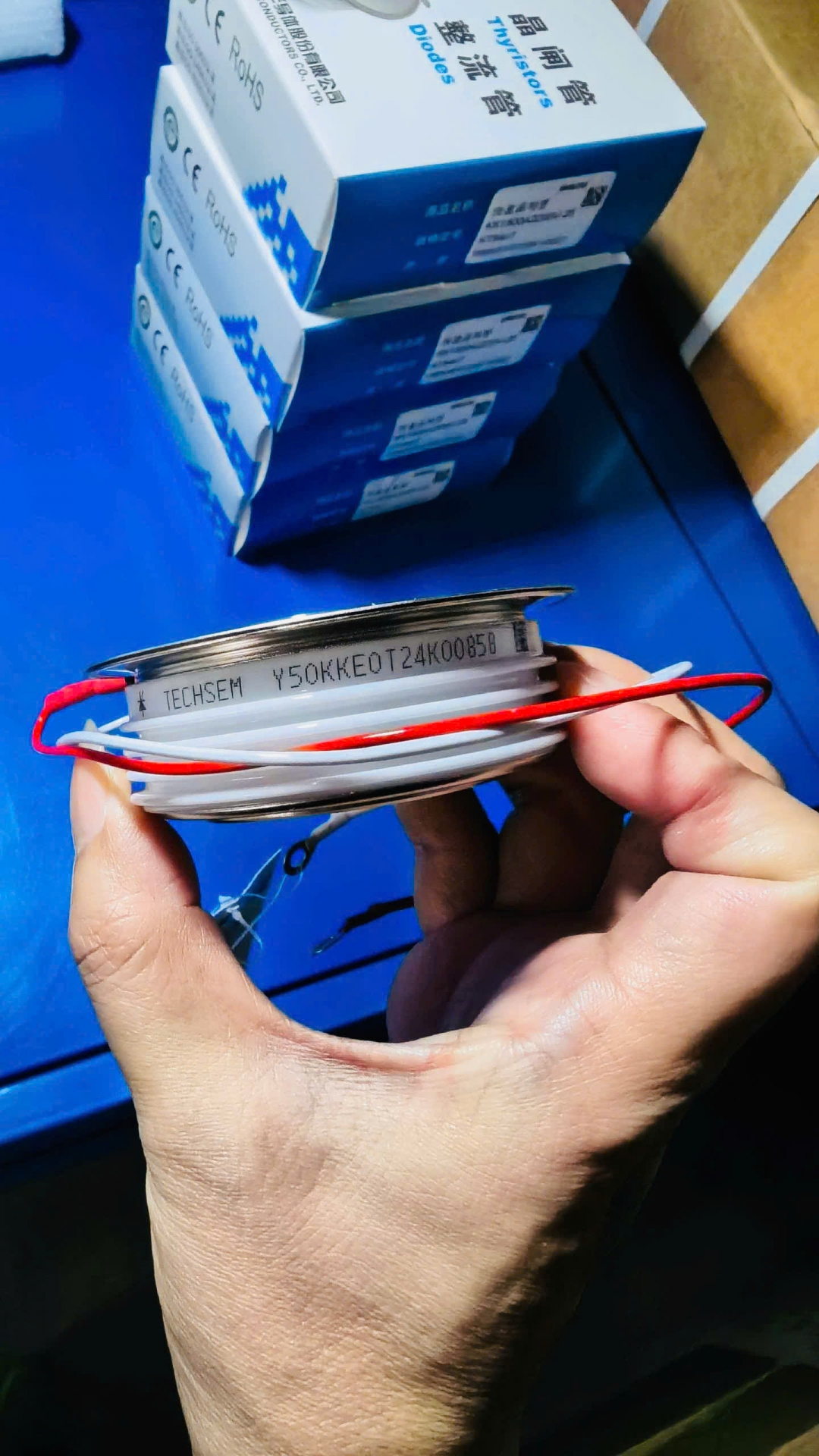 TECHSEM THYRISTOR KK 1000A 1600V-26 (Y50KKE0T24K00901)
