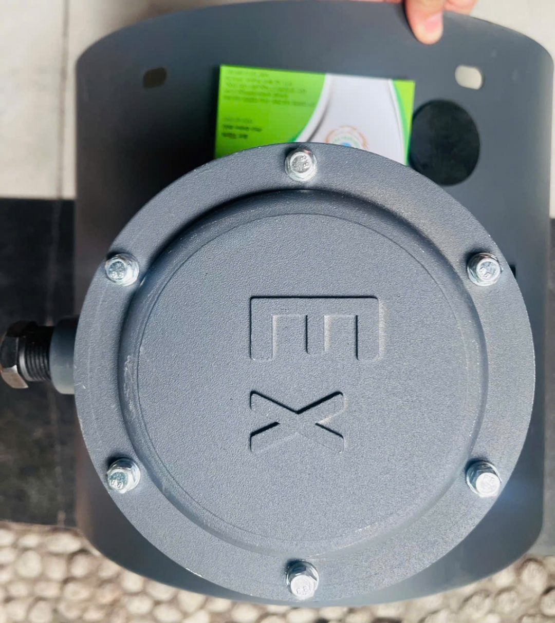 WuXi WeiLi motor Motor Fan GB-160A 609m3/h 100W 1400rpm 380V 50Hz Ex db IICT4 Gb
