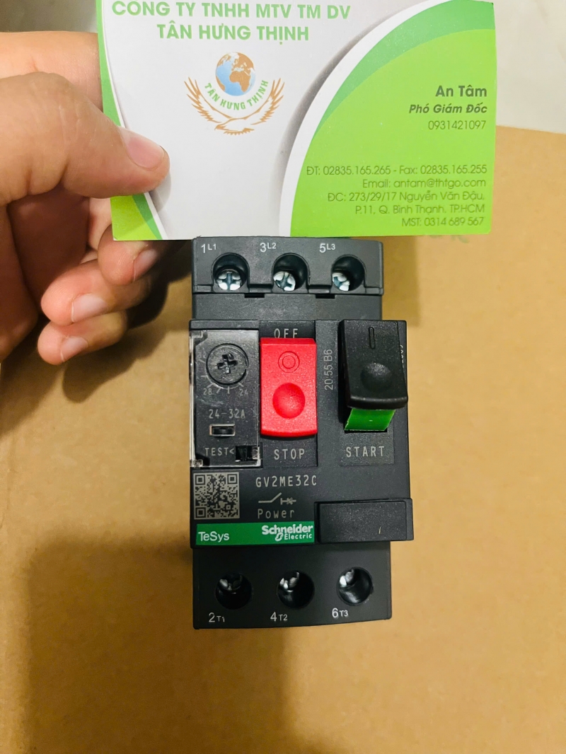 CONTACTOR SCHNEIDER GV2-ME32C
