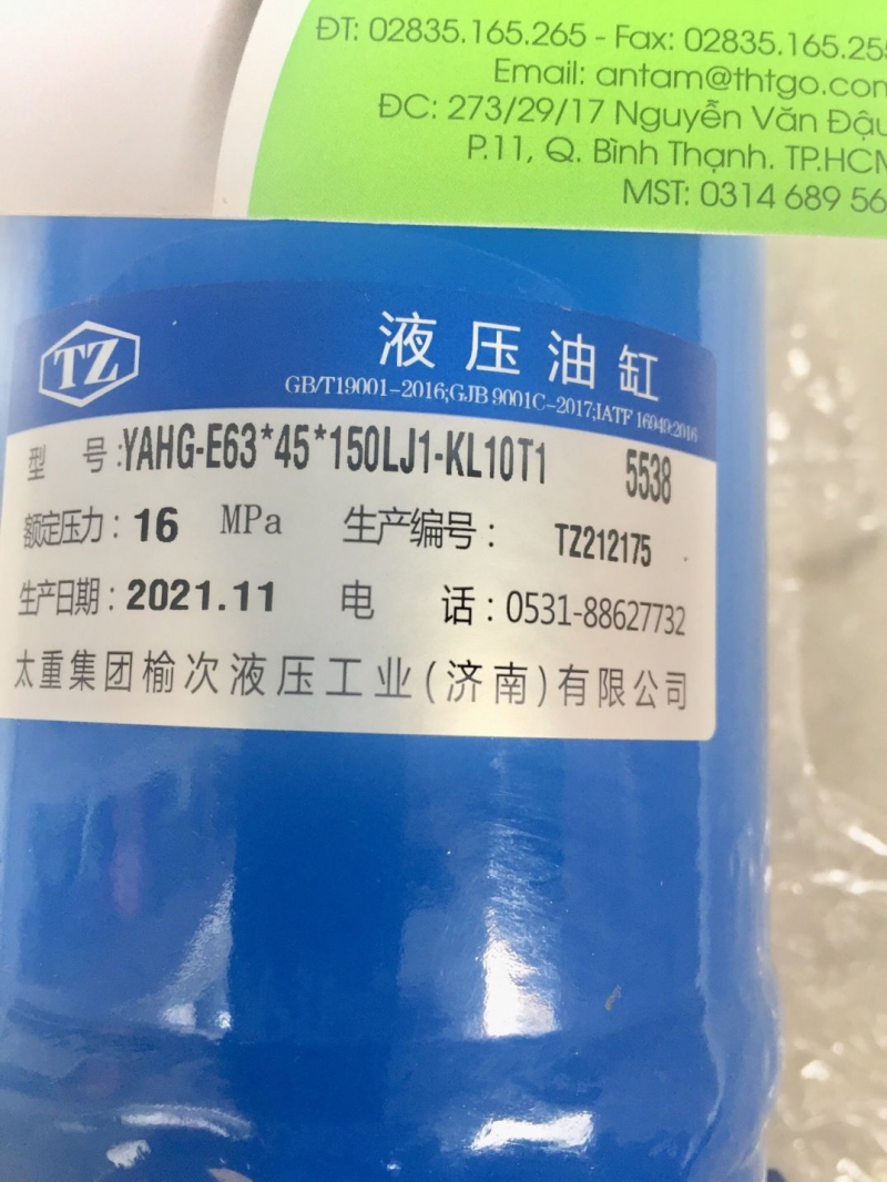  Cylinder China TZ YAHG-E63-45-150-LJ1-KL10T1