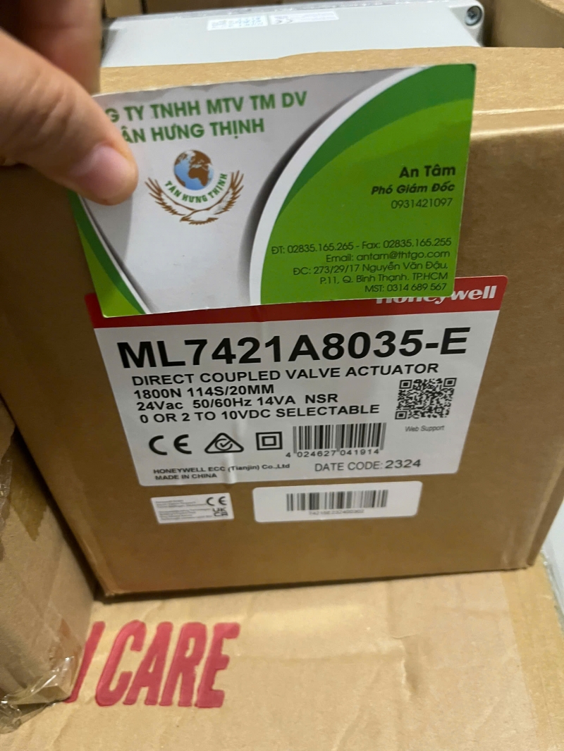 HONEYWELL VALVE ML7421A8035-E