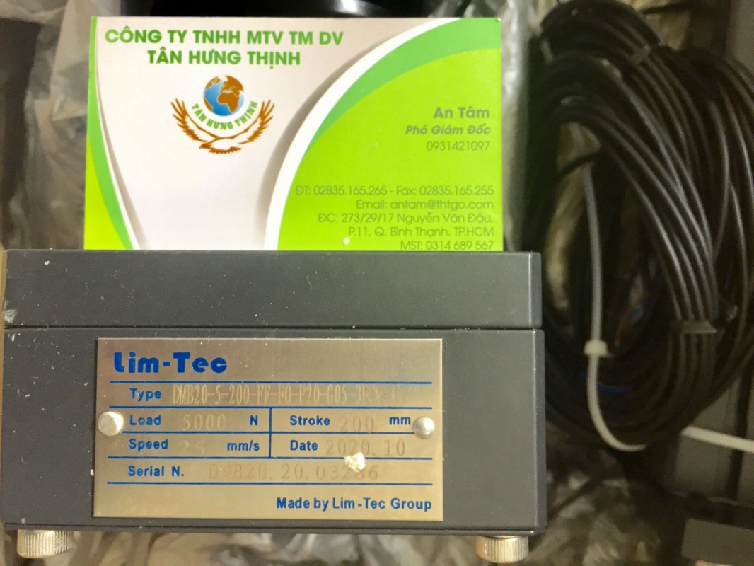 LIM-TEC DMB20-5-200-FF-F0-P20-G05-3FCV-AR