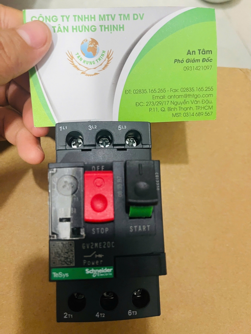 MOTOR CIRCUIT BREAKER GV2-ME20C