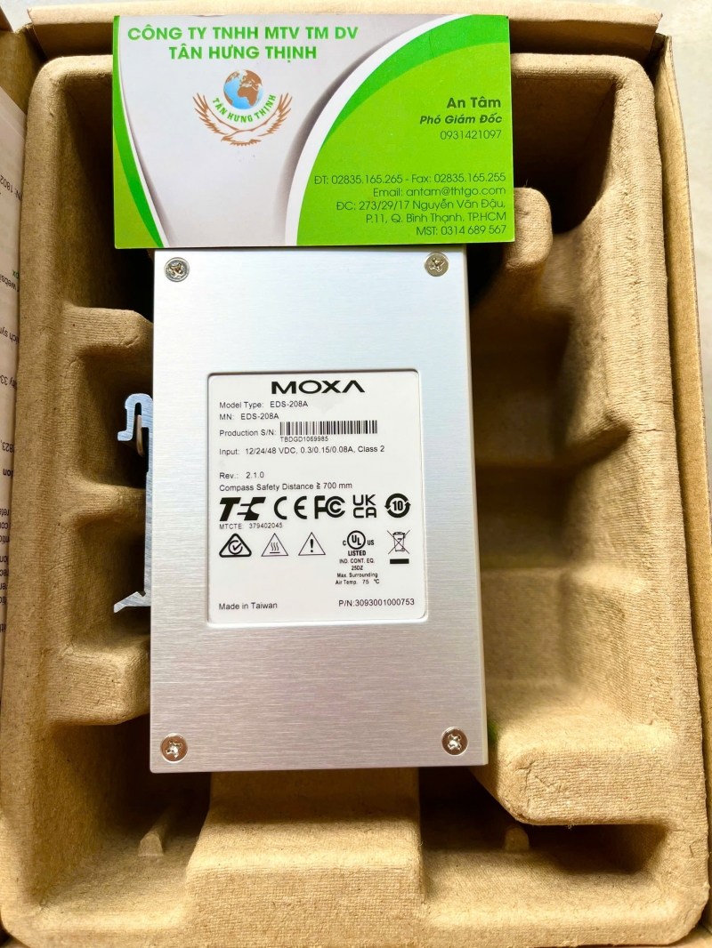 MOXA SWITCH EDS-208A