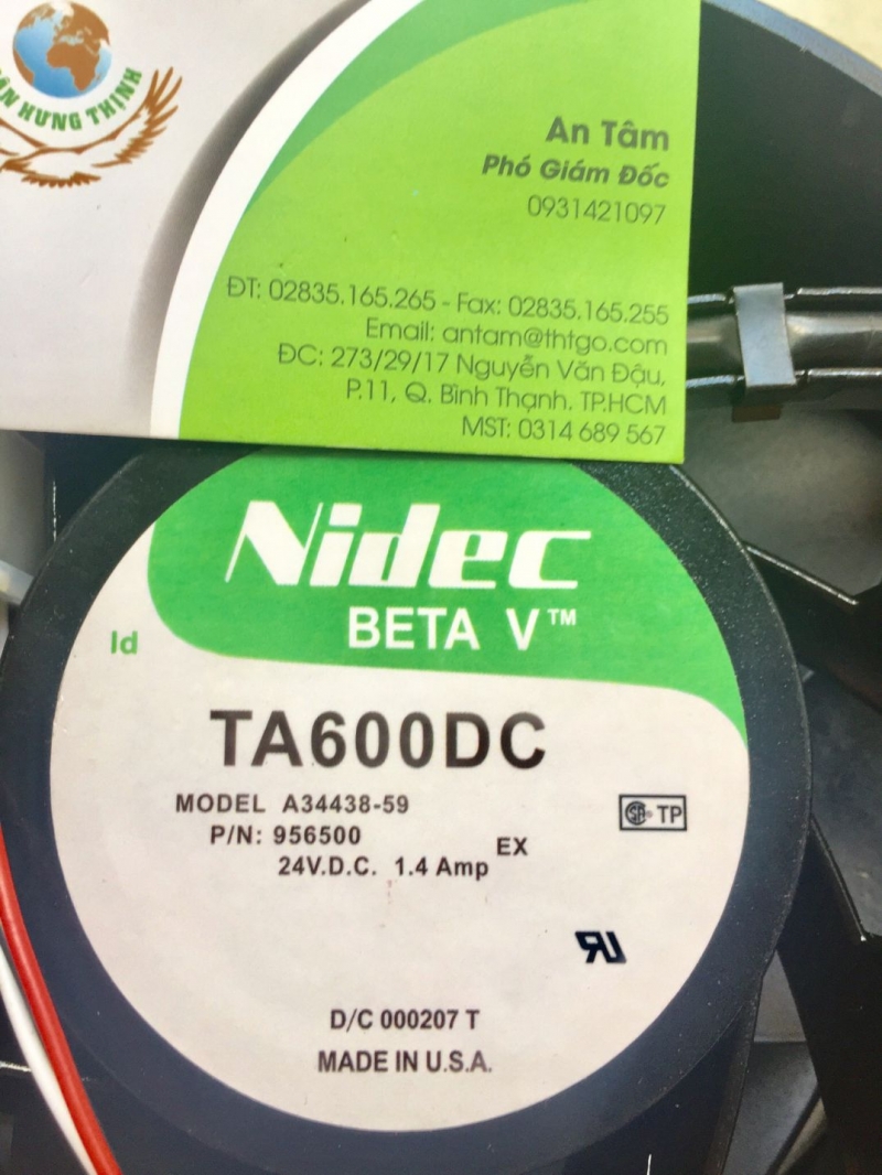  NIDEC  FANS TA600DC