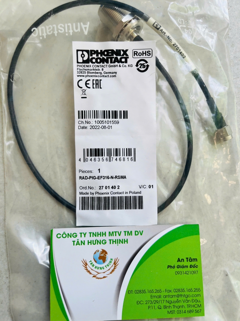PHOENIX CONTACT SENSOR RAD-PIG-EF316-N-RSMA (2701402)