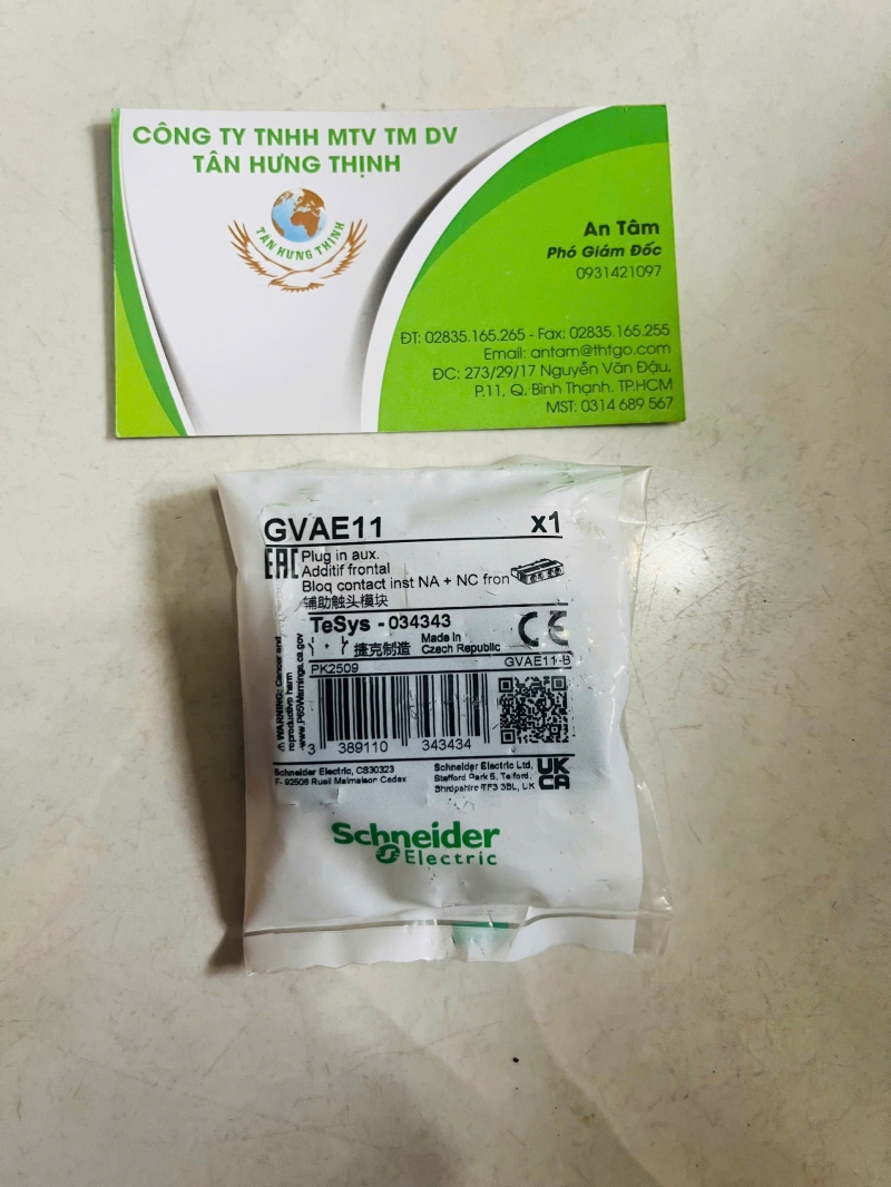 PLUG GVAE11 SCHNEIDER
