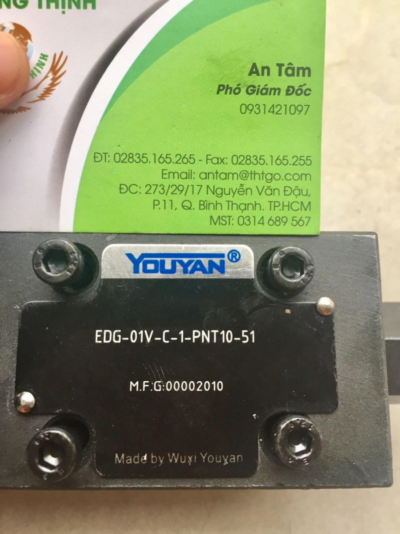 VALVE YOUYAN EDG-01V-C-1-PNT10-51