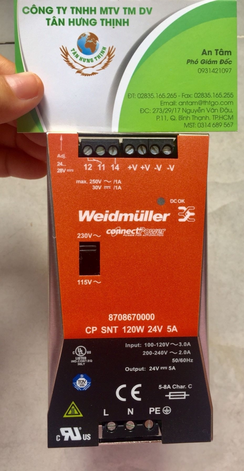 WEIDMULLER CONNET POWER 8708670000