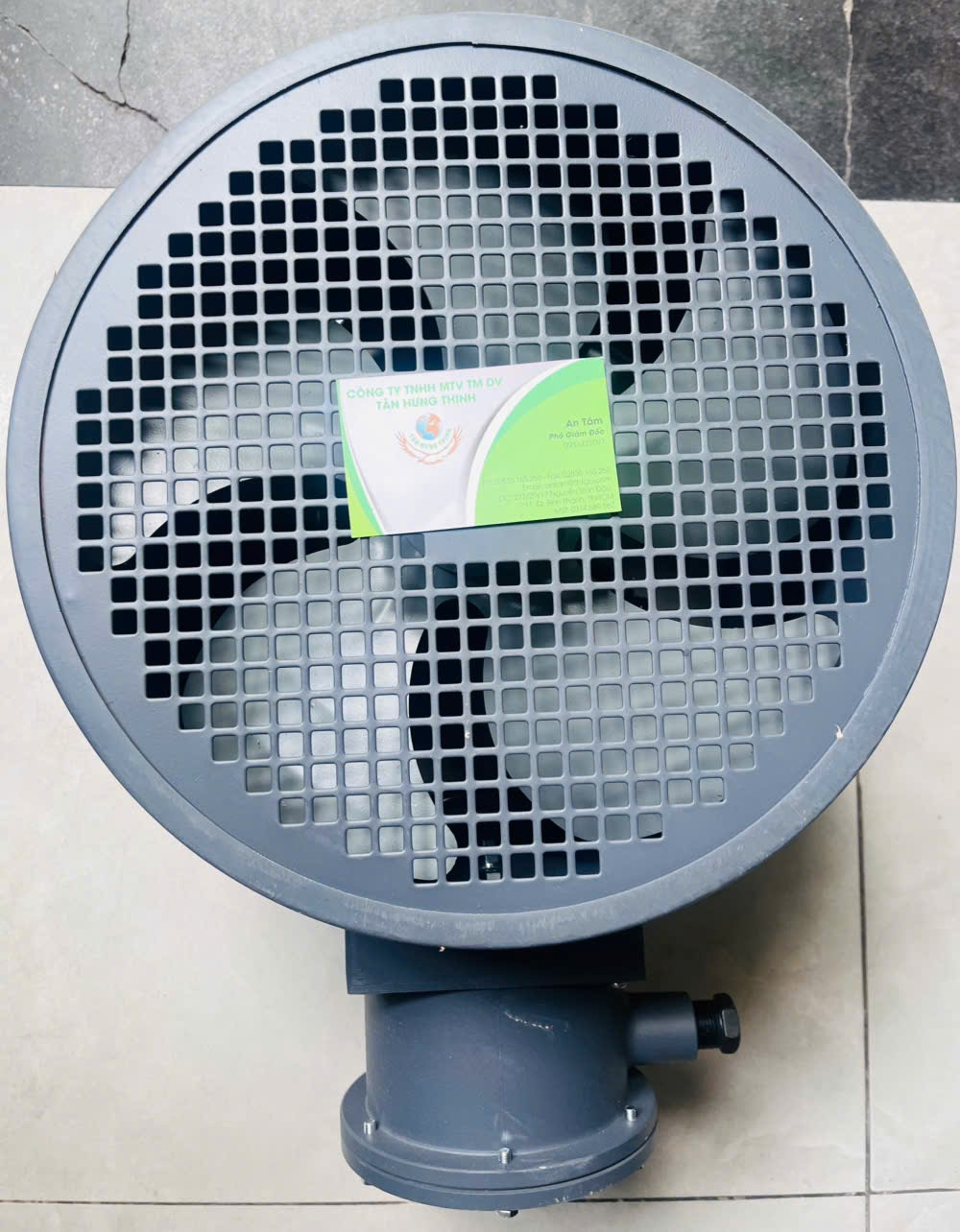 WuXi WeiLi motor Motor Fan GB-160A  609m3/h 100W 1400rpm 380V  50Hz Ex db IICT4 Gb